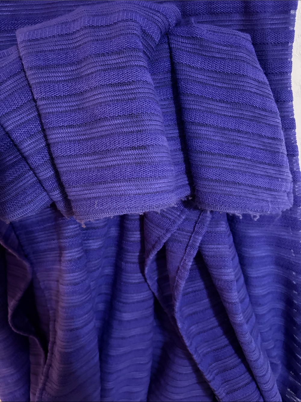 Lilly Pulitzer Ramsey Grape Purple Illusion Stripe Maxi Dress - Size L - Picture 9 of 10